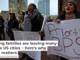 Parents and educators rally at Boston City Hall demanding urgent action to improve the city’s public schools. Barry Chin/The Boston Globe via Getty Images
